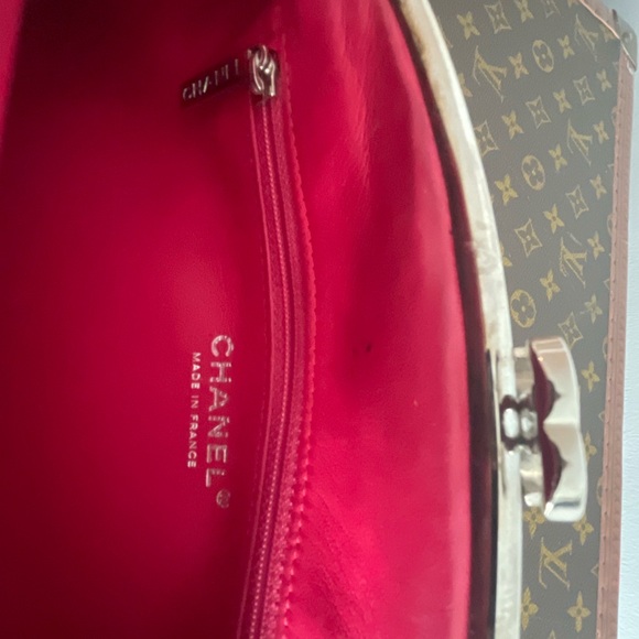 Vintage Chanel Python CC Clutch - Picture 4 of 9